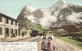 Wengernalp Eiger Mönch Bahnhof Zug