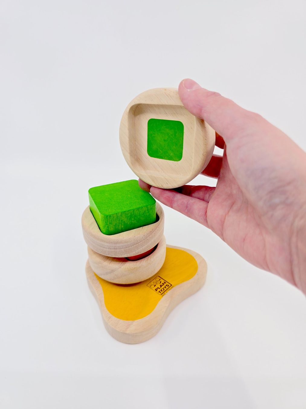 Plantoys Giocattoli: Clown à empiler en bois neuf – Nuovo e nell'imballaggio originale da Grandson venduto da Nouvelle-ere 4