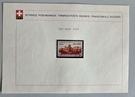 Schweiz Briefmarke Pro Aero 1943, Top!