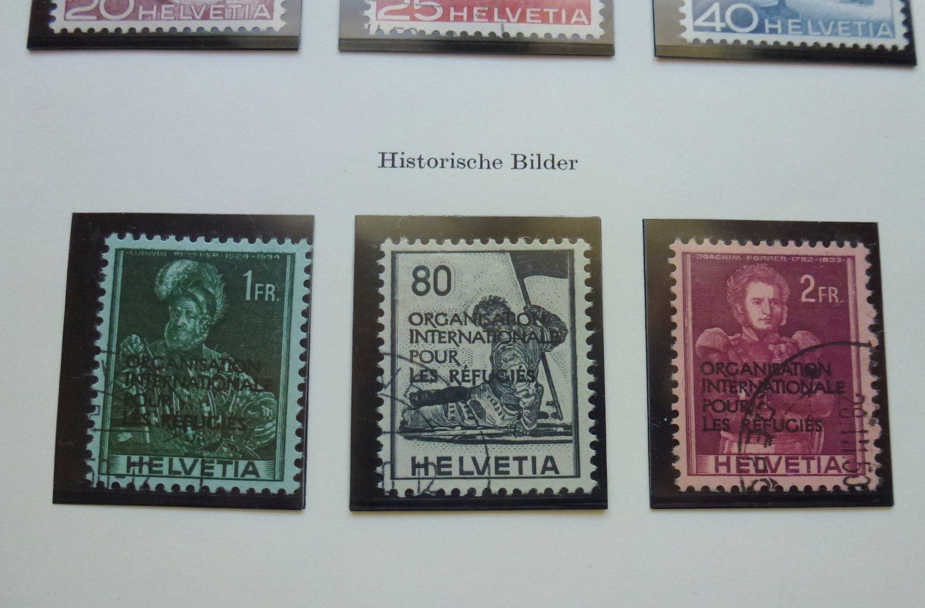 Tous les timbres: Sammlung Dienstmarken 1950 + Org. Int. p. les Refugies – D'occasion à Walkringen par Casablanca777 2