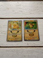Pokémon pikachu 30ans 03/30 et 05/30