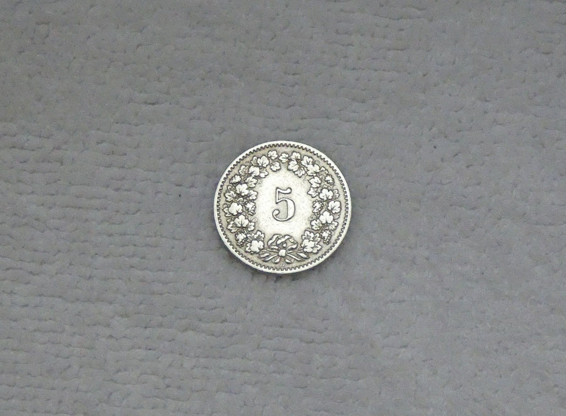 Tutti le monete: 5 centimes/rappen 1885 – Usato da Nyon venduto da Ilmi09 1