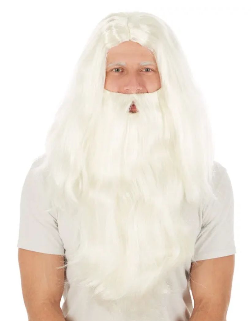 Perücken: Perücke Weihnachtsmann – Neu und originalverpackt aus Oberegg von MR-shop