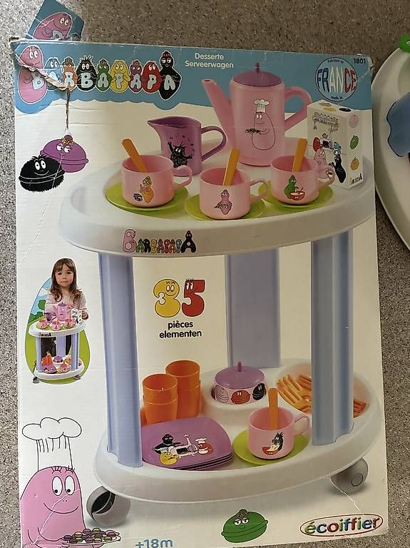 Spielzeuge: Dessert Servierwagen Barbapapa – Gebraucht aus Bern von Aniba23 1