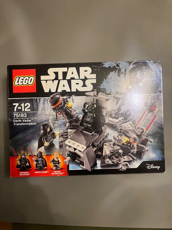 lego-star-wars-darth-vader-transformation-75183-gebraucht-in-f-r-chf