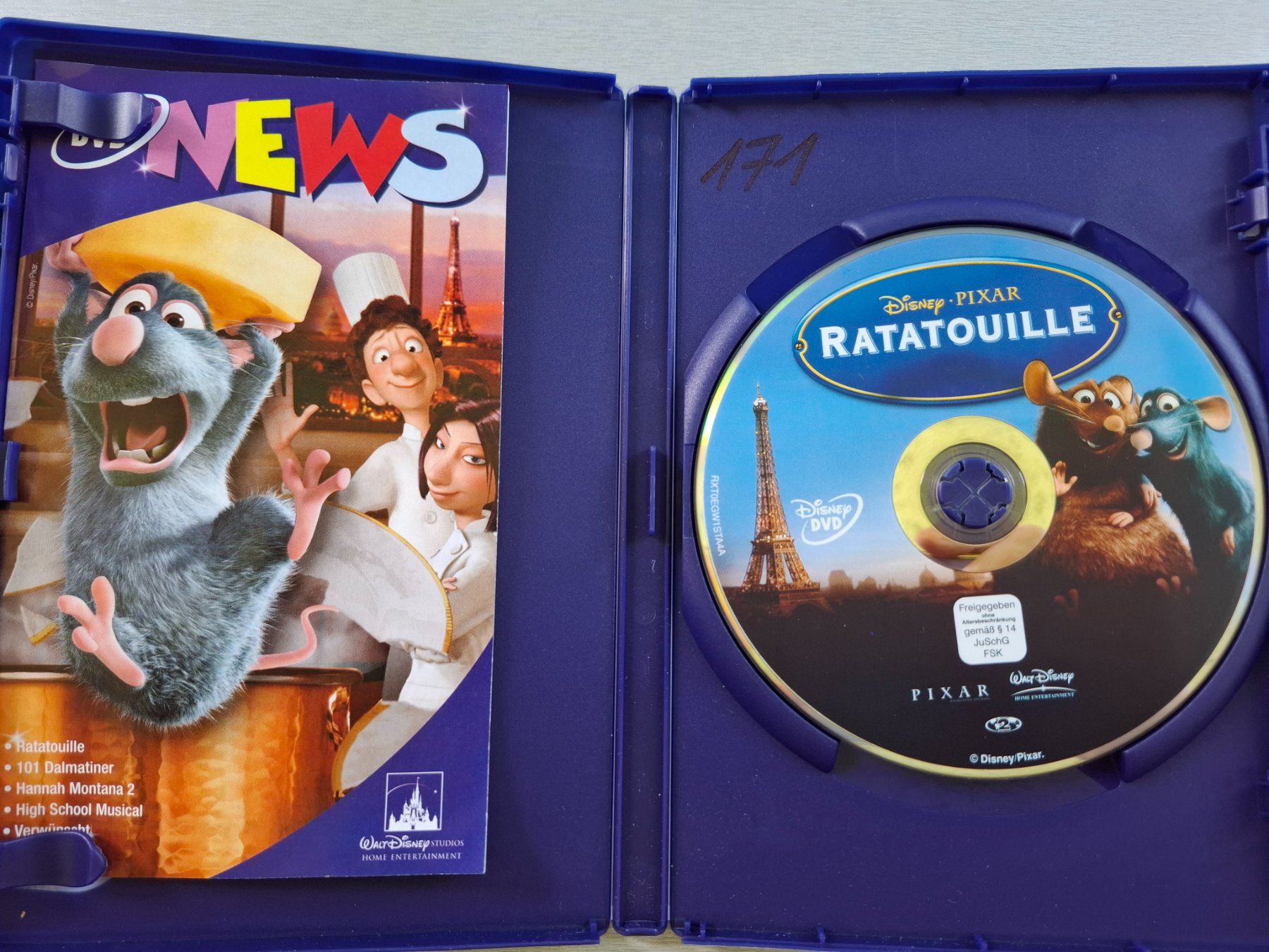 Alle DVDs: Ratatouille - Disney - Pixar - mit Extras   /  2 – Gebraucht aus Schlieren von Alena020_0 2