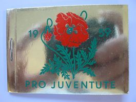 1959, Pro Juventute, Markenheft Nr.8 postfrisch **, 80.-+