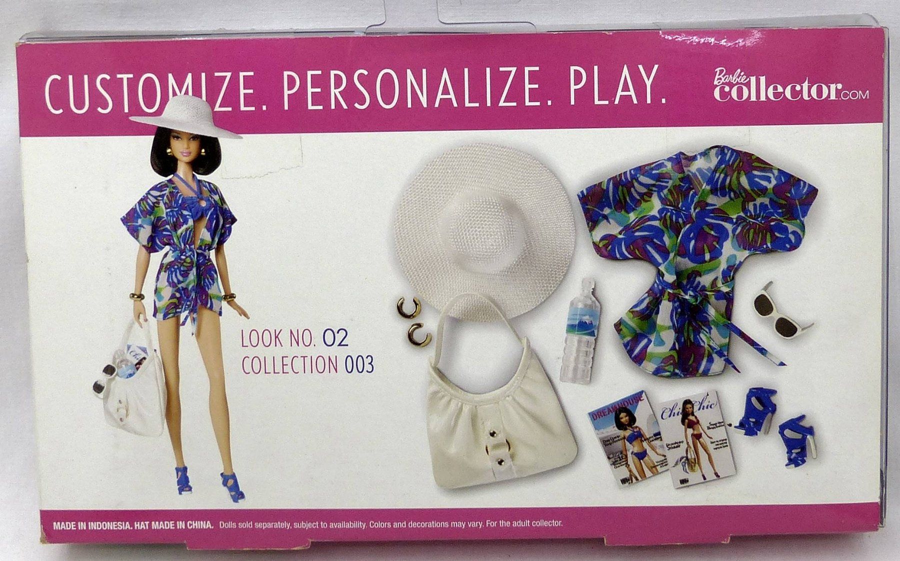 BARBIE BASICS BLACK LABEL LOOK 02 COLLECTION 003 MATTEL 2011 (Neu und ...