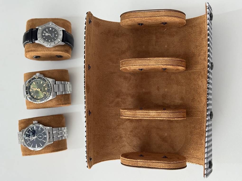Boîtes de montres: Uhrenbox 3er / Uhrenkoffer – D'occasion à Möriken AG par E60Veni 3