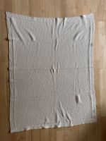 Babydecke Beige / Offwhite Baumwolle