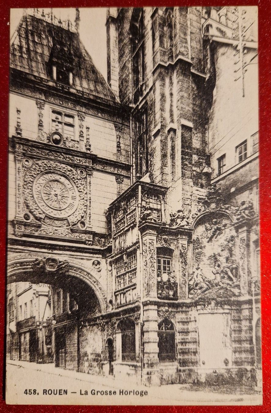 Cartoline postali: Rouen la Grosse Horloge  top/alt – Nuovo (secondo la descrizione) da Melchnau venduto da Arthurius