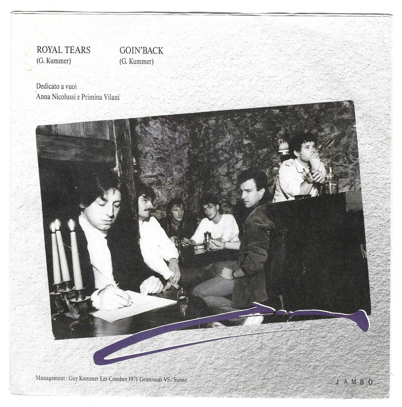 Dischi in vinile: DISTURB  -  ROYAL TEARS  +  GOIN' BACK – Usato da Bex venduto da Giorgiob 1
