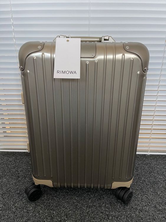 ORIGINAL RIMOWA CABIN TROLLEY S TITANIUM Kaufen auf Ricardo