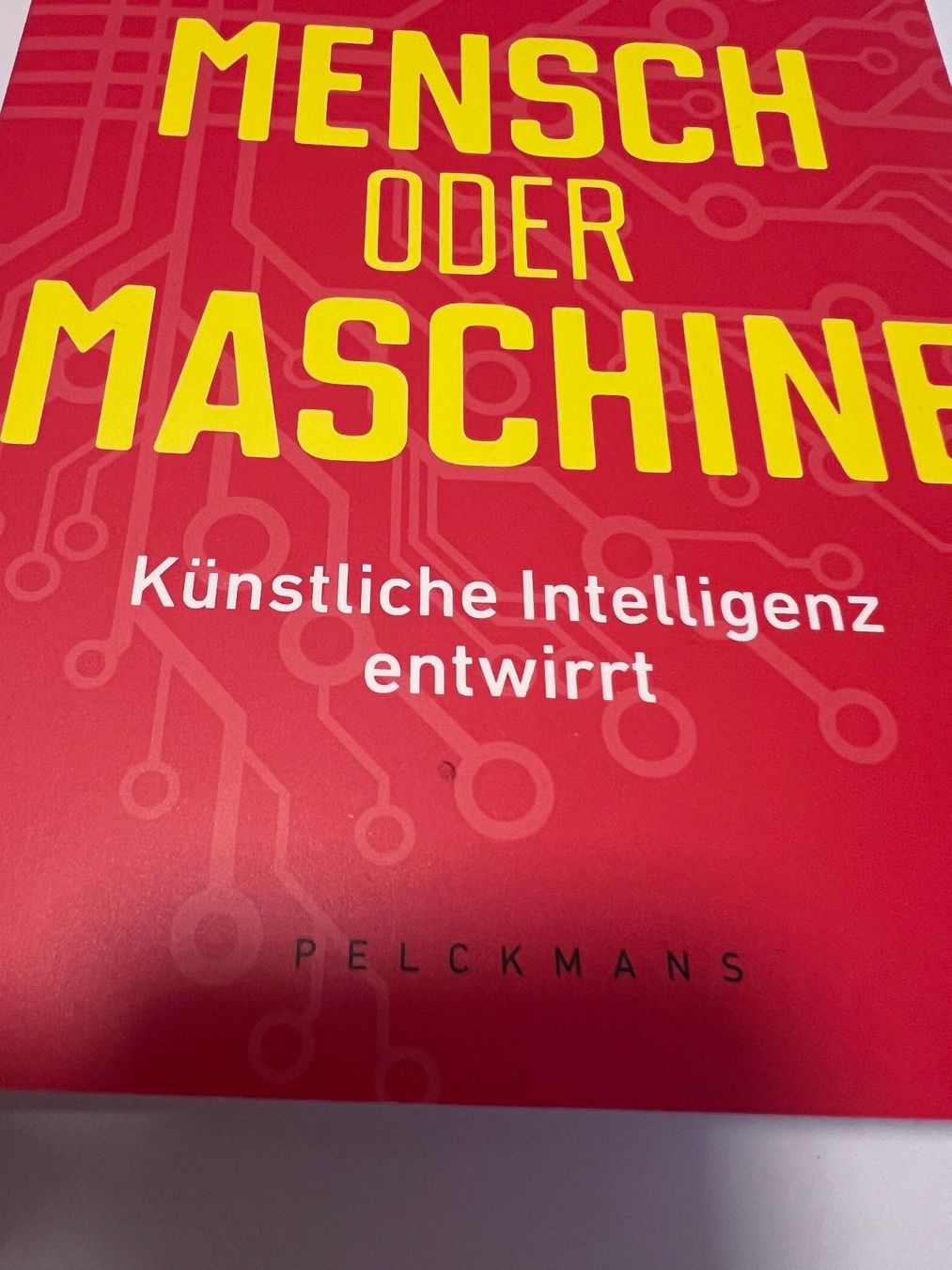 Libri: Mensch oder Maschine: Künstliche Intelligenz entwirrt – Nuovo (secondo la descrizione) da Zürich venduto da C.Bir 1
