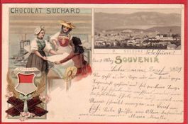 SOLOTHURN SOLEURE LITHO, SUCHARD REKLAME 1899