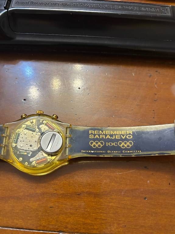 Uhren: Swatch Chrono OLYMPIC Centenary 1894-1994 – Gebraucht aus MORGES von lroman 1