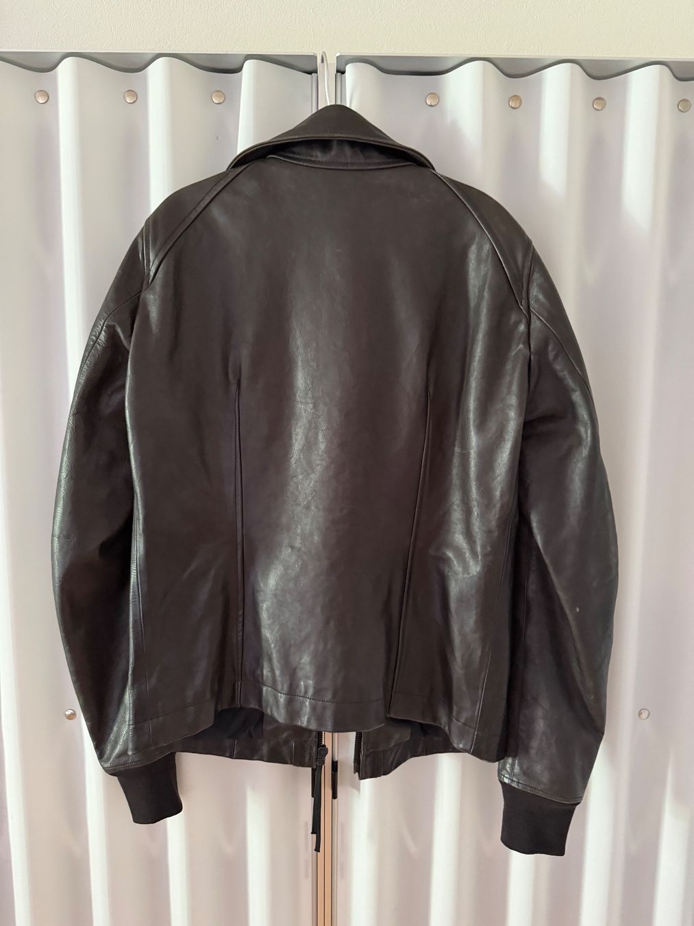 Giacche: Rick Owens Lederjacke Gr.L / Black – Usato da Zürich venduto da VR2528 1