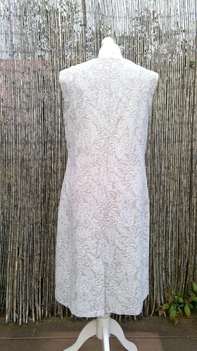 Vestiti: Robe beige & écru motifs fleurs MONA, taille L – Nuovo (secondo la descrizione) da Agiez venduto da chouchanelle 2