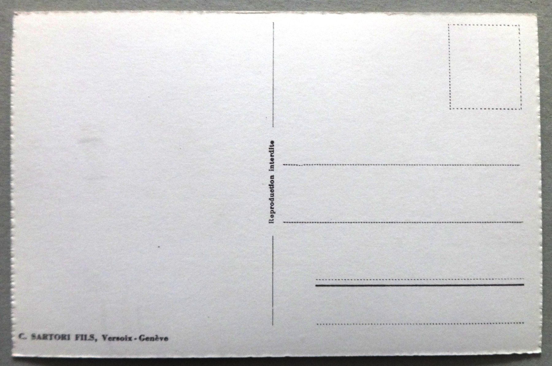 Cartoline postali: Genève et les tours de St. Pierre – Usato da Fétigny venduto da Billy2miny 1
