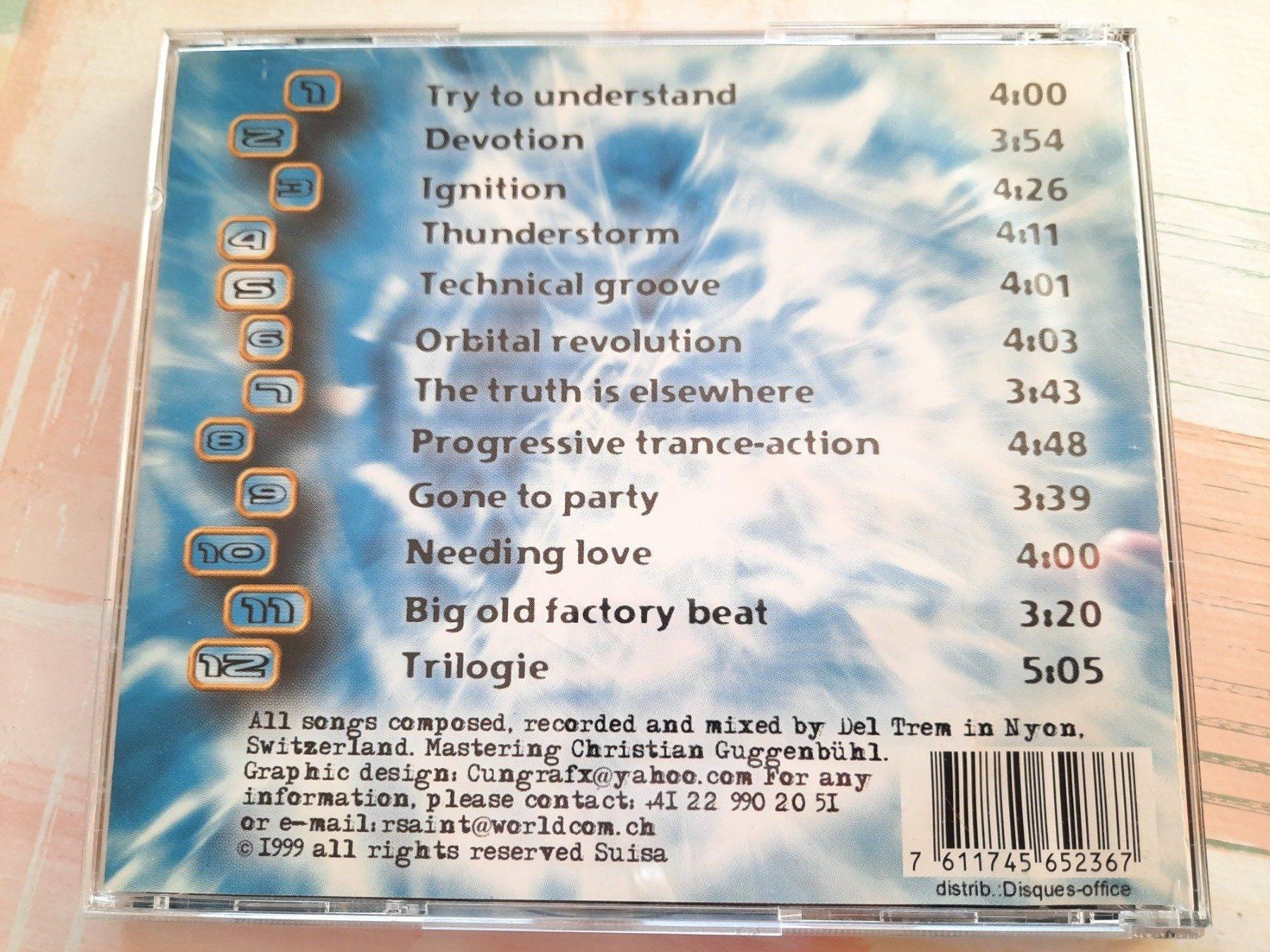 CDs: CD Del Trem . Thunderstrom - Trance Music – Gebraucht aus Pully von bro_n52j 2