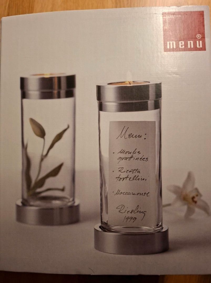 Portacandele: 9x Windlicht / Kerzenständer von "Menu" Design: Pernille Vea – Usato da Rothrist venduto da Fondgruebe 7