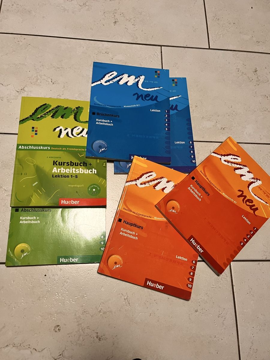Libri: German Learning book set 7: em neu B1+ – Nuovo (secondo la descrizione) da Zürich venduto da Proton_Slit