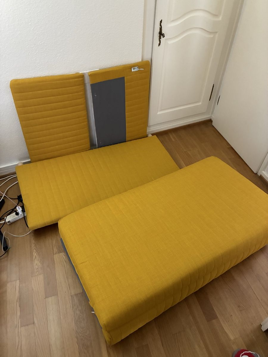 Sofas: Sofabett Gelb  – Gebraucht aus Basel von max_dpp2 4