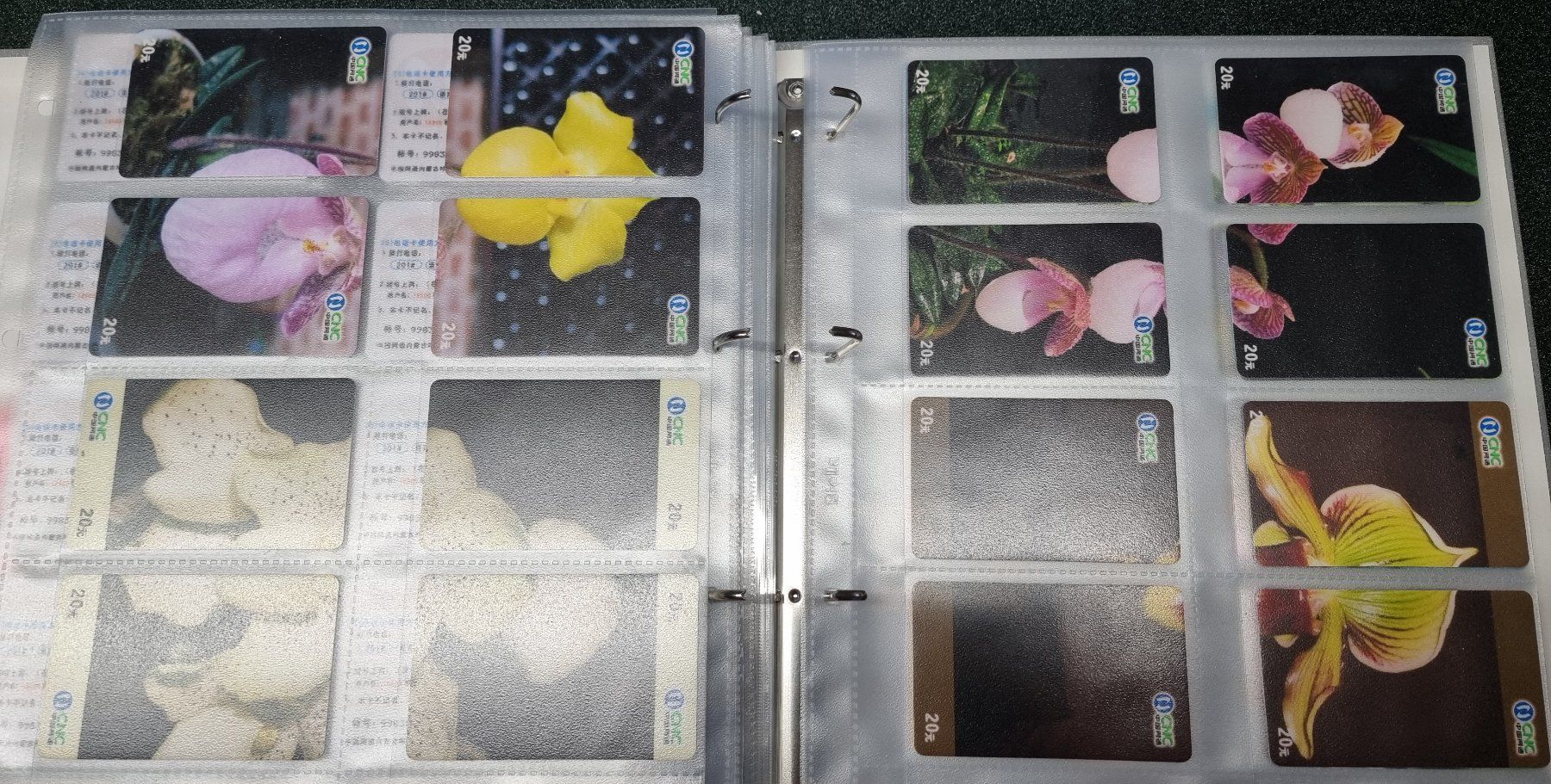 Album: Album 2 silber Telefonkarten Orchideen – Usato da Lostorf venduto da Dalbi 7