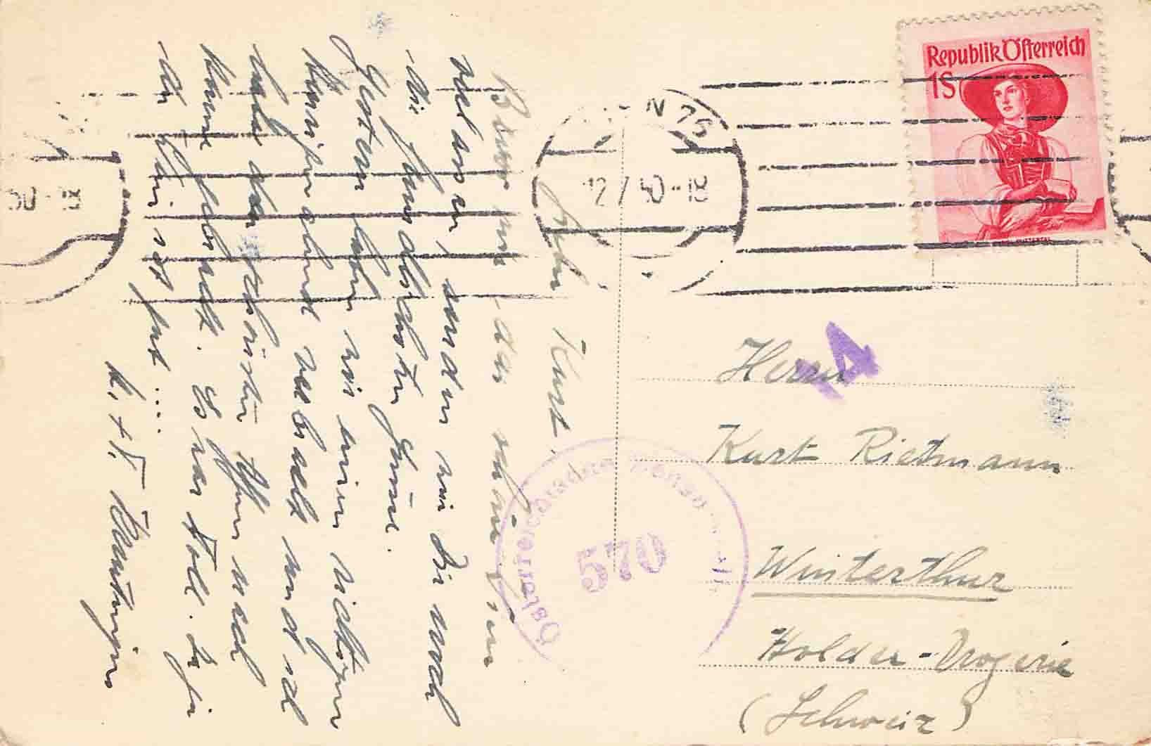 Cartoline postali: Wien Belvedere – Usato da Goldau venduto da Balkonia09 1