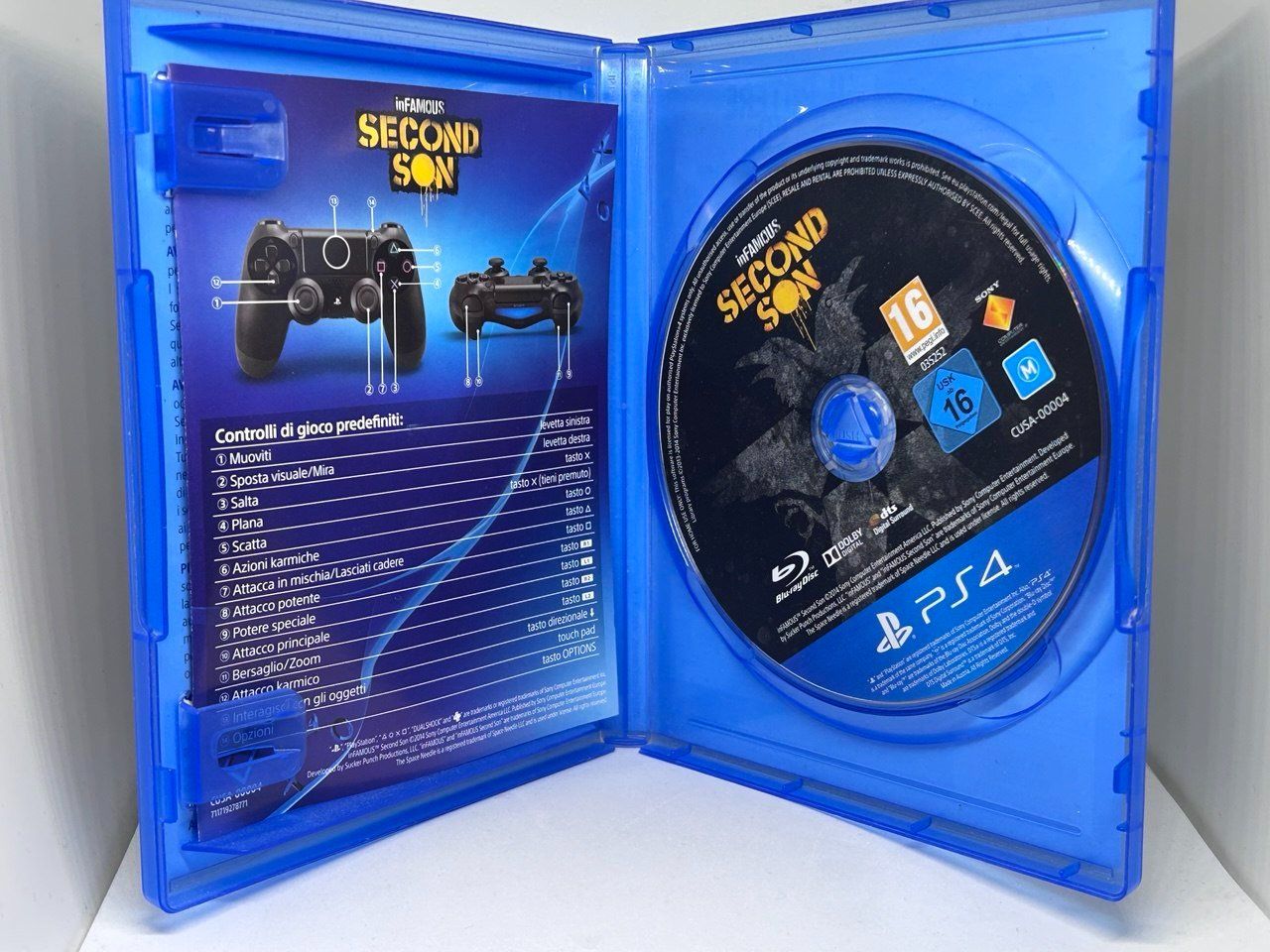 Sony Giochi: inFAMOUS: Second Son per PS4 – Usato da Giubiasco venduto da LorisVale 2