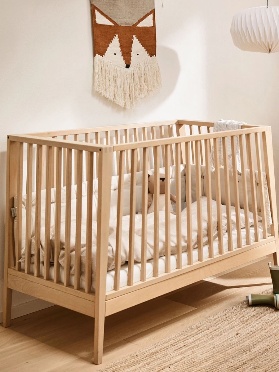 Betten: Leander Linea Babybett Eiche aus 1. Hand – Gebraucht aus Hofstatt von alchemilla8 1