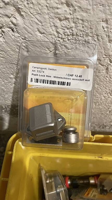 Camping Fahrzeuge: 10 Stück Reimo push lock mini Möbelschloss Camper – Neu und originalverpackt aus Liestal von f-schaerer90