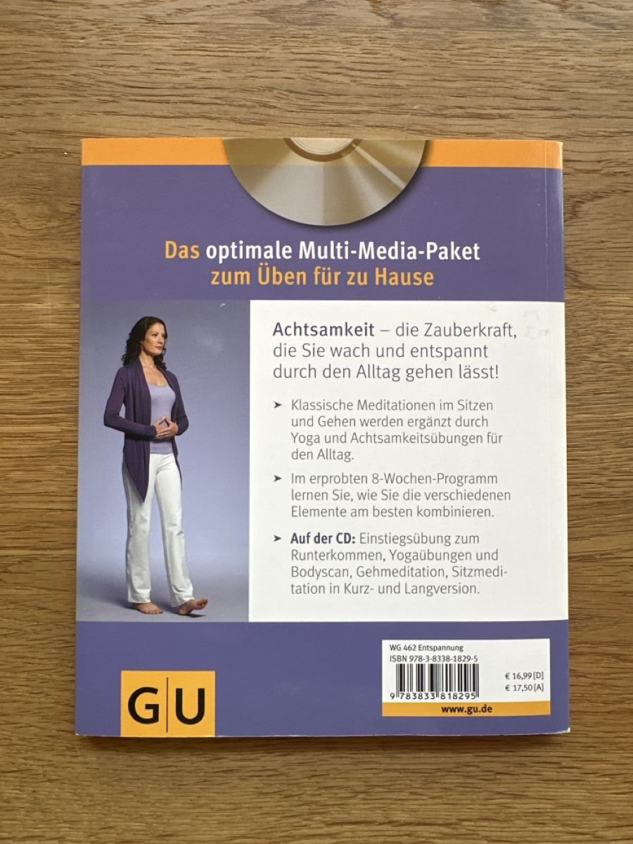 Livres: Achtsamkeitstraining mit CD Jan Thorsten Esswein GU neu – D'occasion à Schmitten / FR par Samsara169 1