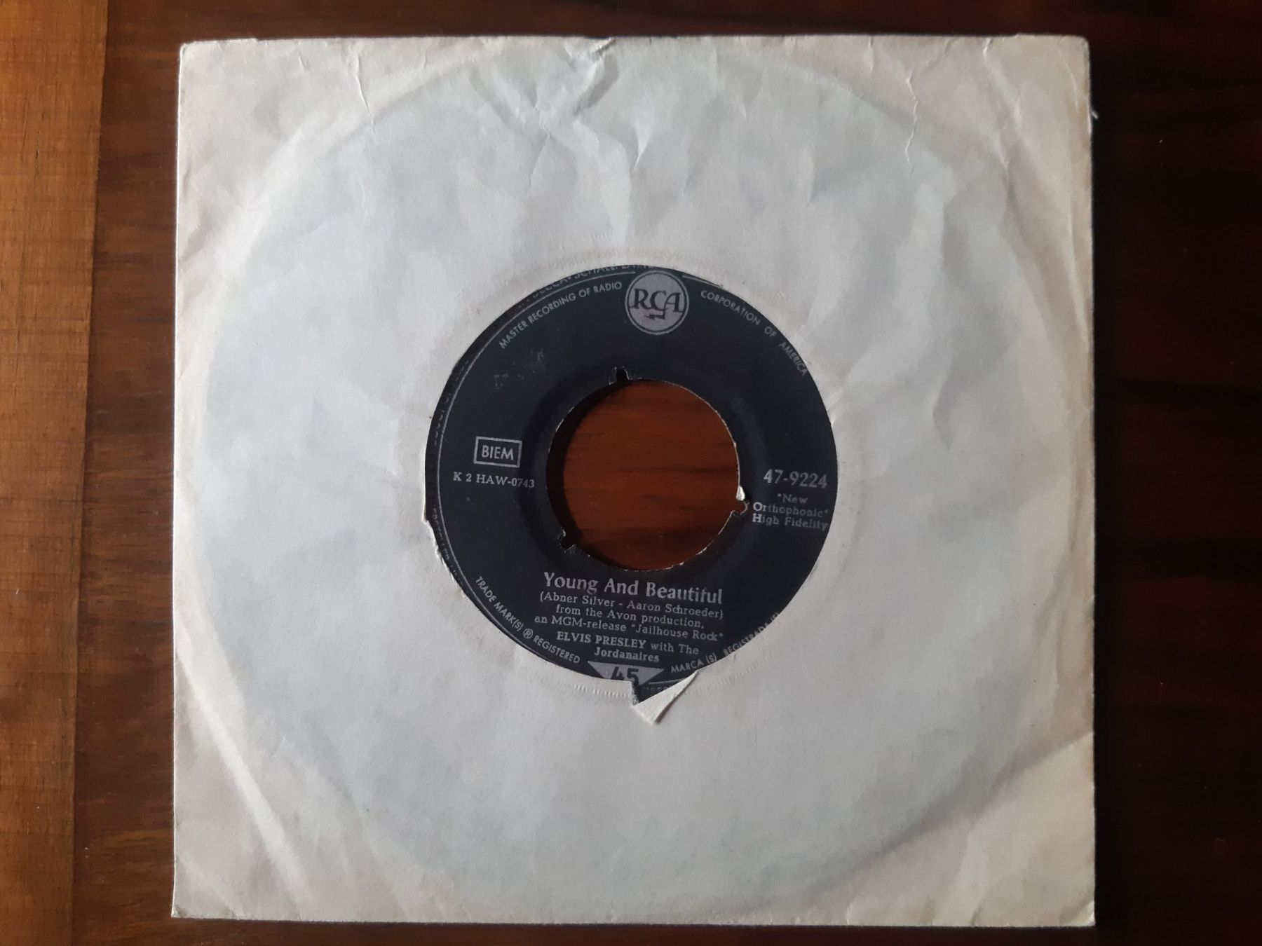 Dischi in vinile: Elvis Presley - Lover Doll (7") – Usato da Verscio venduto da giamma1985 1