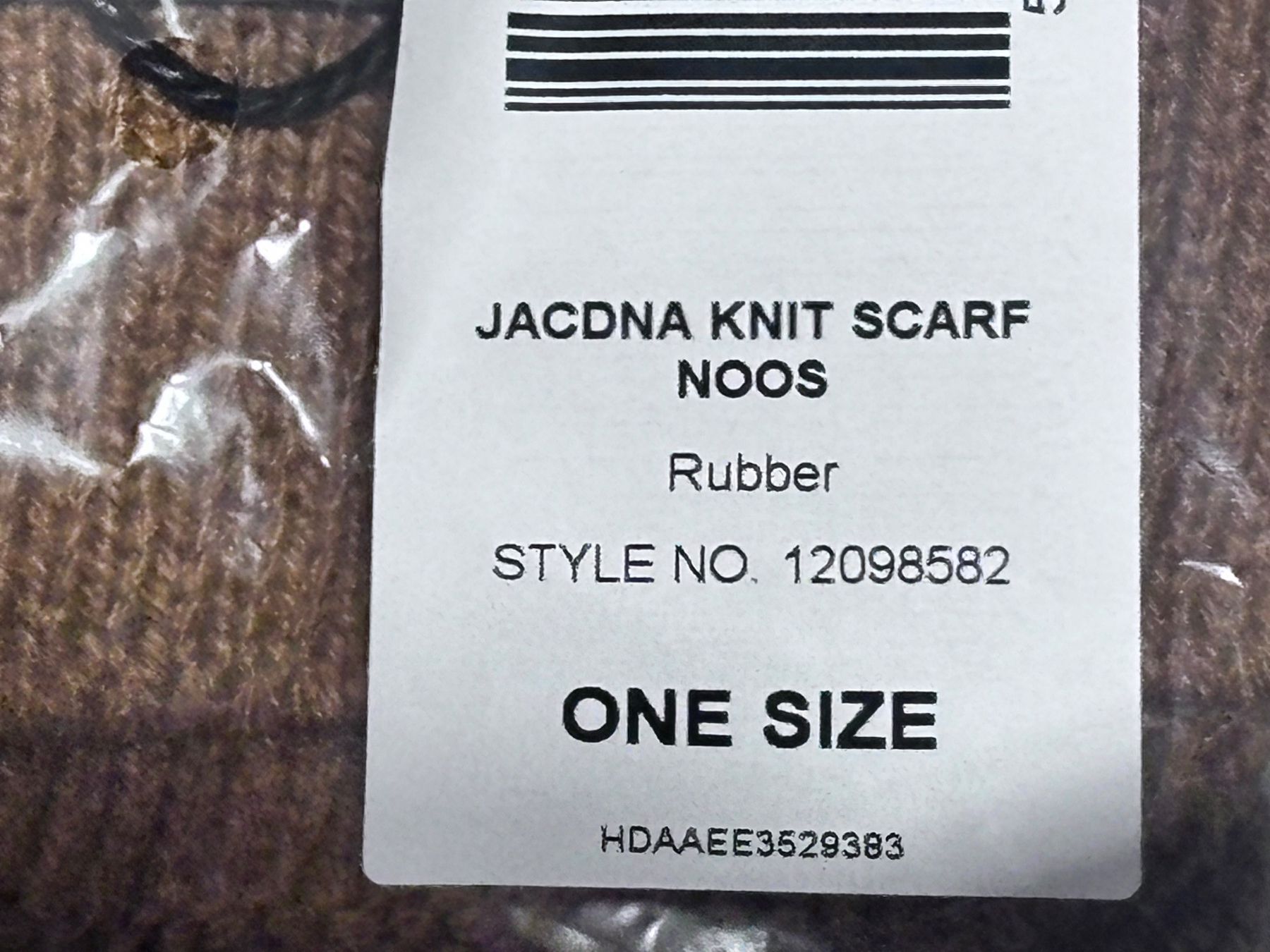 Schals: Jack&Jones Strickschal JACDNA, warm, neu, Grösse One Size – Neu und originalverpackt aus Zürich von engebrunau 2