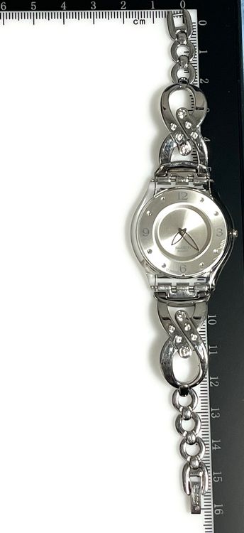 Elegante Swatch Skin Damenuhr 8
