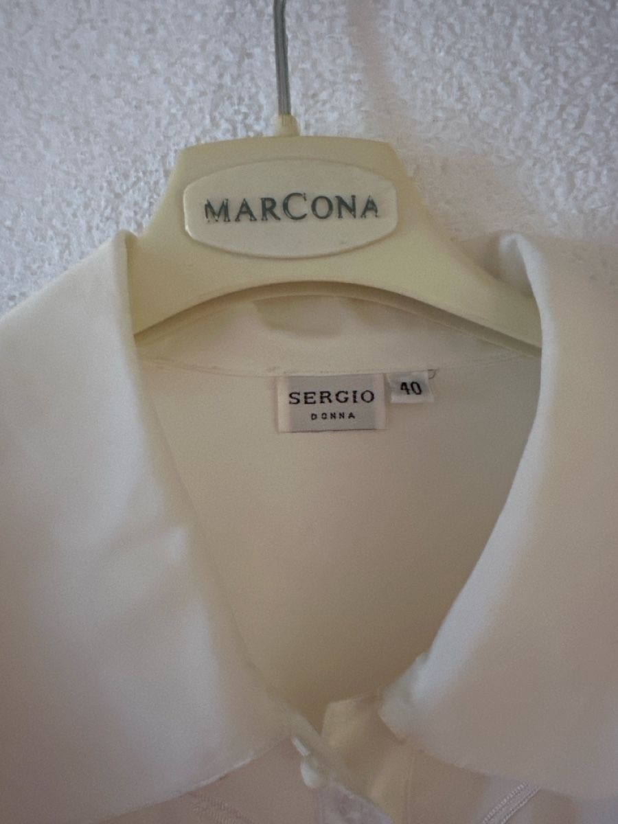 Blusen: Sergio Donna Bluse weiss, Gr. 40 – Gebraucht aus Zug von Hehe 1