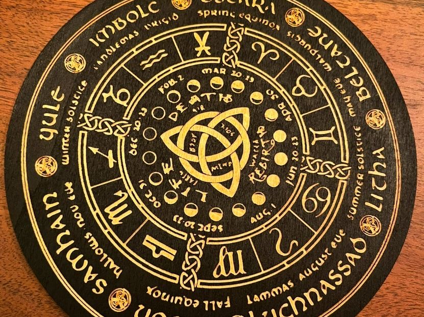 Tutte le decorazioni: Jahreskreis - Wicca Deko – Nuovo e nell'imballaggio originale da Gams venduto da Mariawicca 4