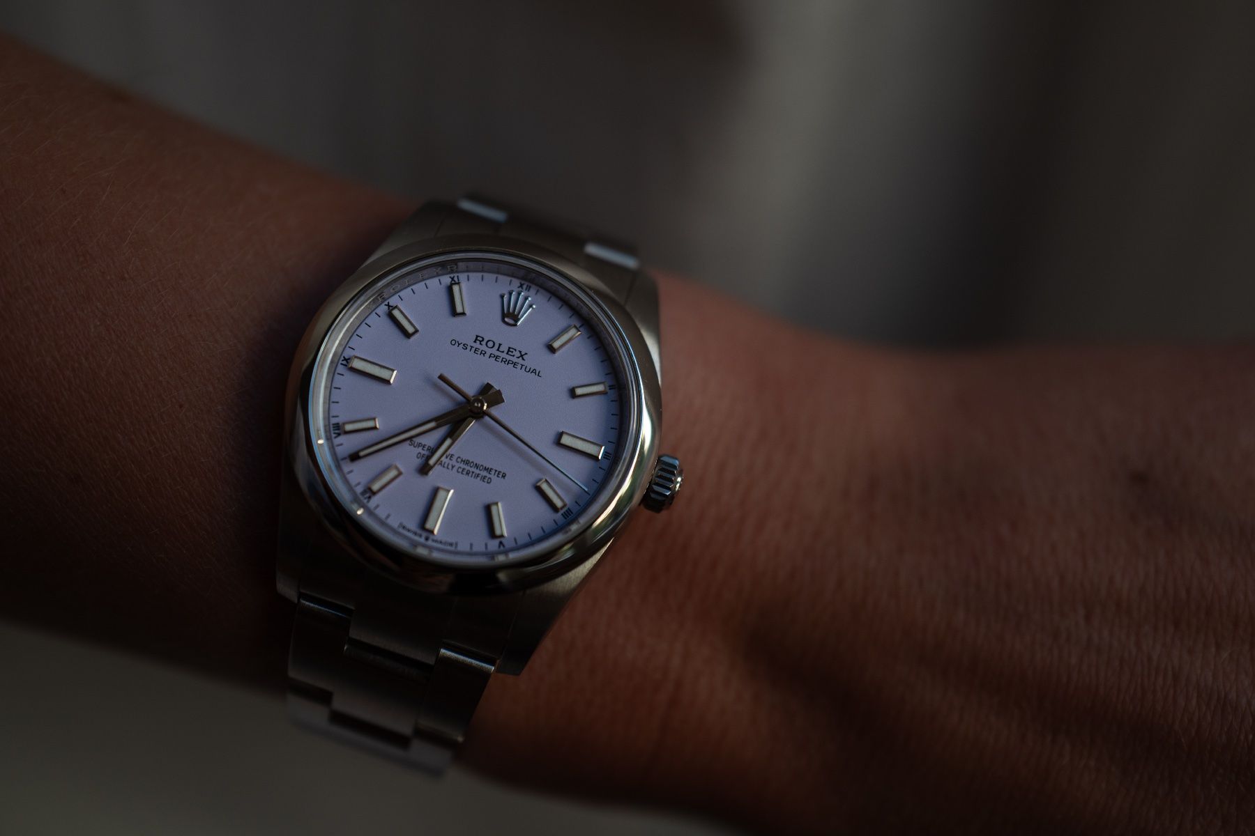 Rolex Orologi: Rolex Oyster Perpetual 34mm – Nuovo e nell'imballaggio originale da Zürich venduto da RotthoffWatchGroup