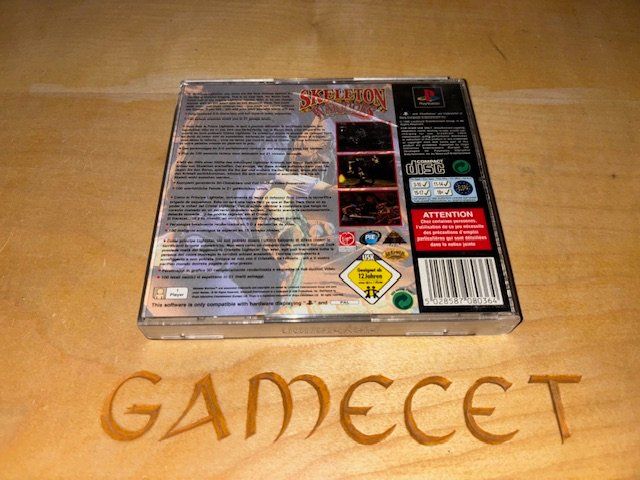 Sony Giochi: Skeleton Warriors Sony Playstation PS1 – Usato da Steinach venduto da Gamecet 2