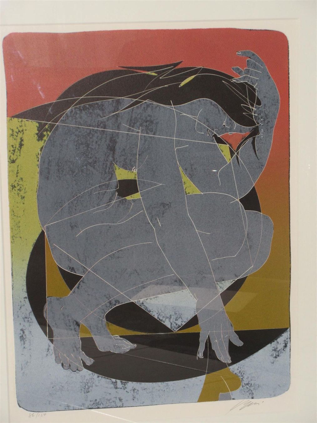 Grafiken & Lithographien: Hans Erni Lithographie DJERBA  hs.hn. – Neu (gemäss Beschreibung) aus Weinfelden von Kunst2010 1