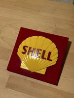 Shell Werbeschild, Vintage Rarität einer Tanksäule