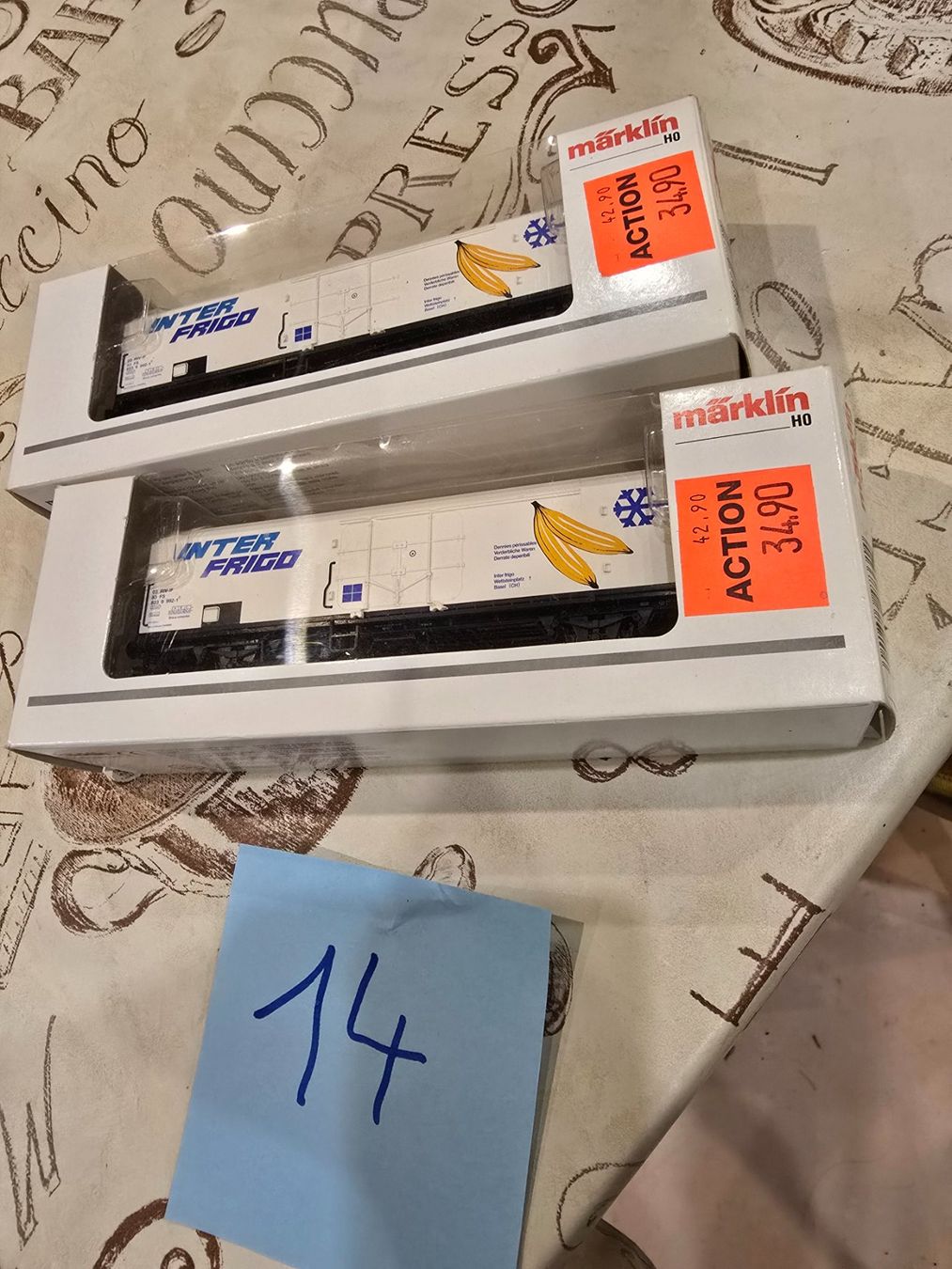 Märklin Modellini di ferrovie: Märklin 47331 Interfrigo FS      2 Stück – Usato da Mauren TG venduto da Defrancesco 1