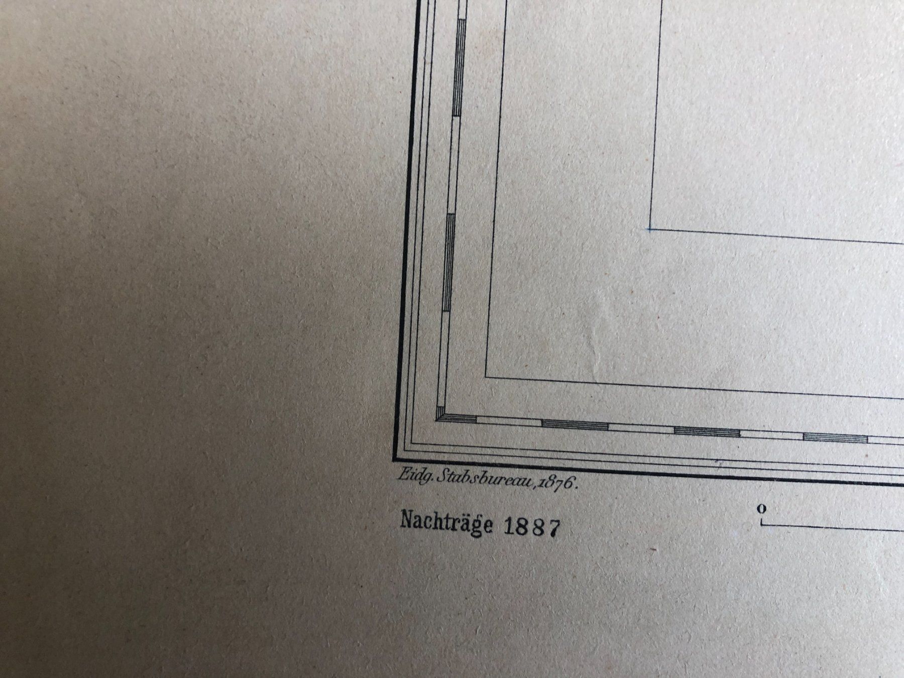 Landkarten & Atlanten: Siegfriedatlas Bl. 276: La Chaux – Gebraucht aus Zürich von allp 7