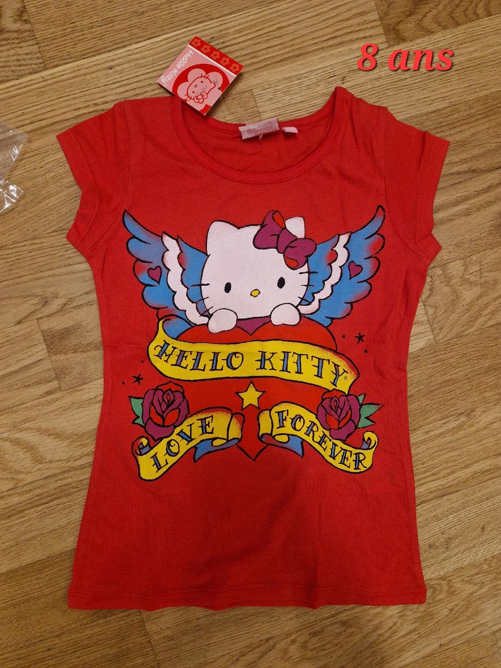 Blusen, T-Shirts & Tops: t-shirt hello kitty neuf taille 8 ans – Neu (gemäss Beschreibung) aus Penthaz von Sosotroc