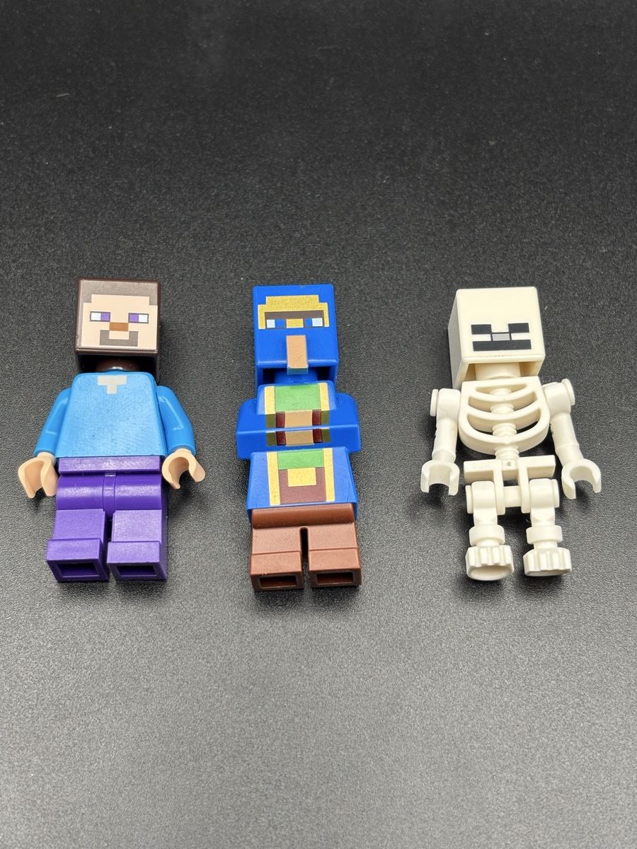 Lego Giocattoli: Lego Minecraft Figuren Bundle – Usato da Winterthur venduto da Diwolf