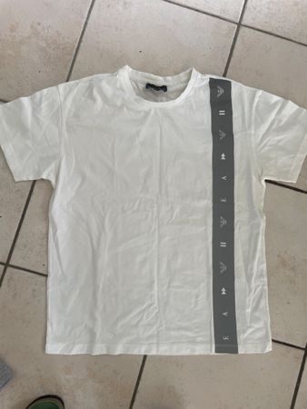 Neues Emporio Armani T-Shirt, Weiss, Gr. 164cm