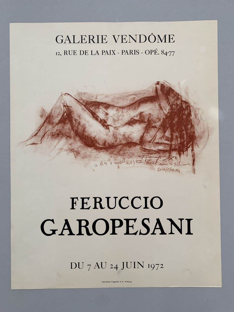Gemälde: Schweizer Kunst - Ferruccio GAROPESANI (1914-1985) – Neu (gemäss Beschreibung) aus Düdingen von polytropon_5 6