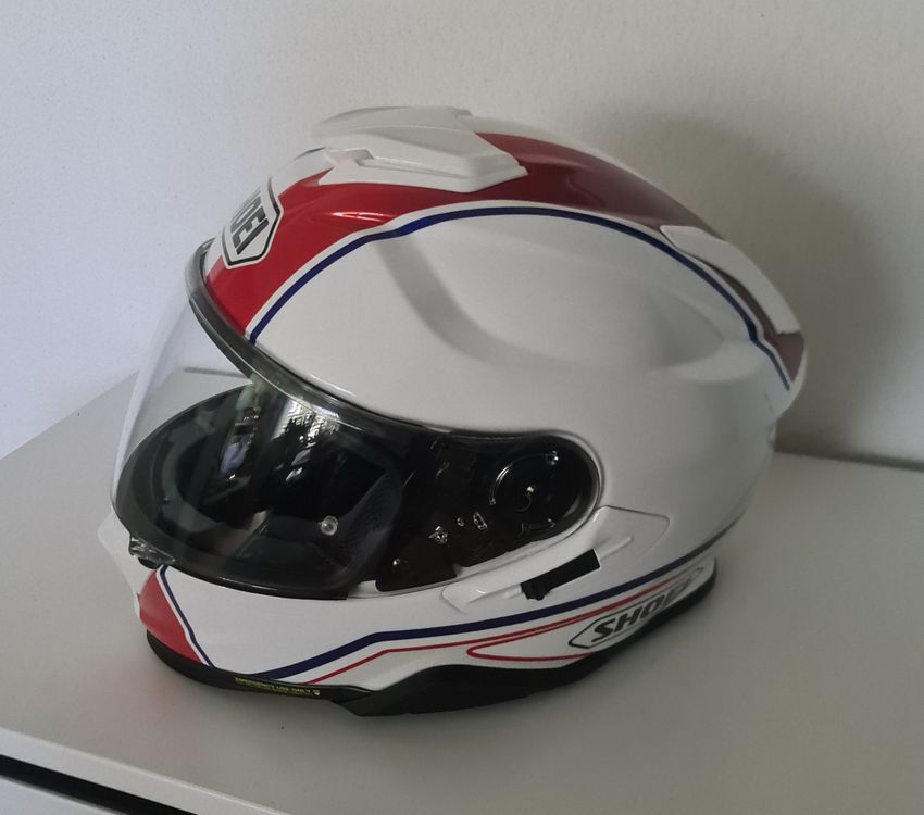 Shoei Casques & visières: Shoei Integralhelm GT-Air 2 Panorama TC-10 weiss-rot-blau – Neuf (Voir description) à St.Gallen par rey_9vlg 3