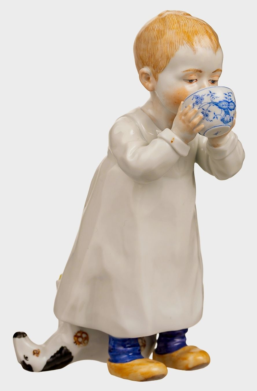 Statuette: Meissen Hentschelkind – Usato da Opfikon venduto da koiliebhaber